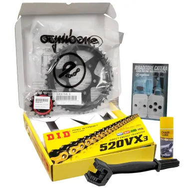 MF7851 Kit DID Trasmissione Kawasaki ER-6N ER-6F 2006/2016 Corona 46 Pignone 15