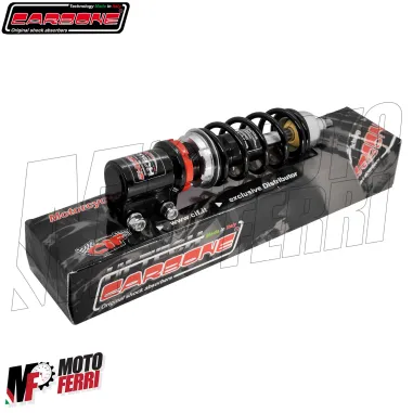 MF8321 Ammortizzatore Anteriore NERO CARBONE HI TECH Regolabile Piaggio ZIP SP 50 2T Vespa Small