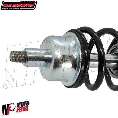 MF8321 Ammortizzatore Anteriore NERO CARBONE HI TECH Regolabile Piaggio ZIP SP 50 2T Vespa Small