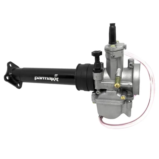 MF1585 Carburatore PWK Polini 24 + Collettore Parmakit Ape 50 Motore 125 130