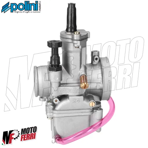 MF1585 Carburatore PWK Polini 24 + Collettore Parmakit Ape 50 Motore 125 130