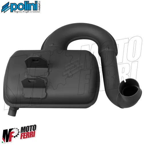 MF0190 Marmitta Polini Original Vespa PX PE 200 Arcobaleno Espansione padella