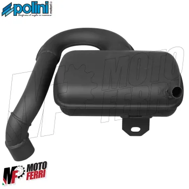 MF0190 Marmitta Polini Original Vespa PX PE 200 Arcobaleno Espansione padella