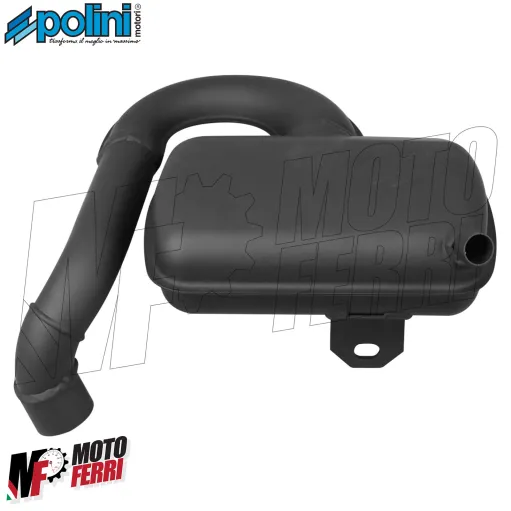 MF0190 Marmitta Polini Original Vespa PX PE 200 Arcobaleno Espansione padella