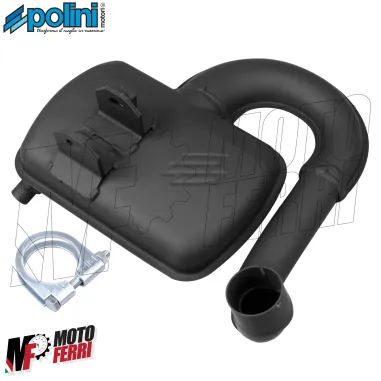 MF0190 Marmitta Polini Original Vespa PX PE 200 Arcobaleno Espansione padella