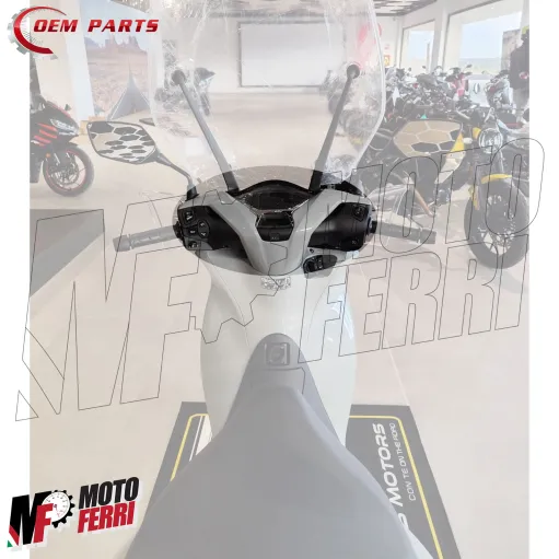MF8457 Coprimanubrio Posteriore Grigio Nardò Met Honda SH 125 150 - 2020 a 2025
