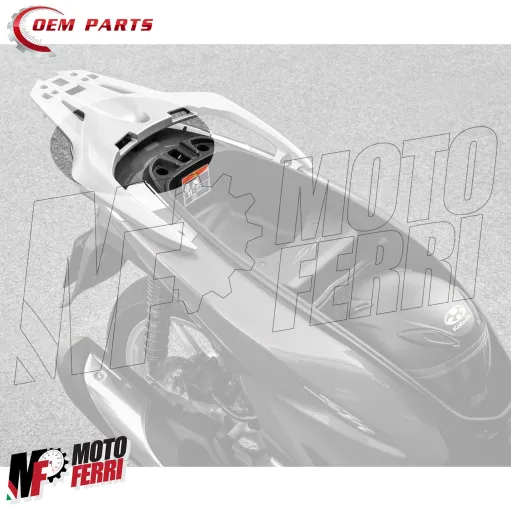 MF8462 Coperchio Carena Portapacchi Grigio Nardò Met Honda SH 125 150 2020/2025