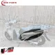 MF8467 Carena Posteriore Sinistra Grigio Nardò Met Honda SH 125 150 2020 / 2025