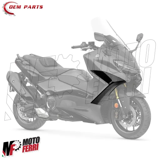 MF8471 Carena Fianchetto Anteriore Destra Nero Lucido Yamaha TMax 560 2022/2024