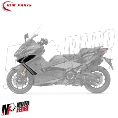 MF8472 Carena Anteriore Sinistra Nero Lucido Yamaha TMax 560 2022 2023 2024
