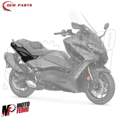 MF8474 Carena Posteriore Destra Nero Opaco Yamaha TMax 560 - 2022 2023 2024