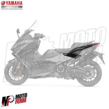 MF5465 Carena Posteriore Sinistra Grigio Scuro MDNM6 Yamaha TMax 560 2022 / 2024