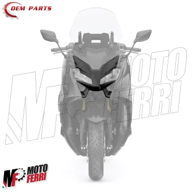 MF8475 Carena Scudo Anteriore Nero Opaco Tech Black Yamaha TMax 560 2022 / 2024