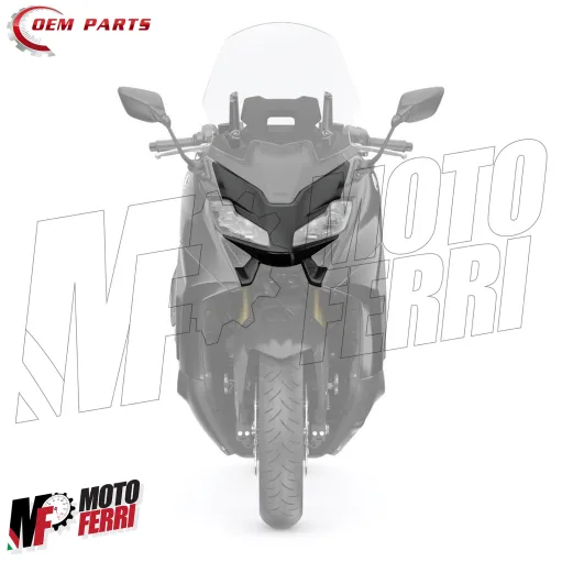 MF8475 Carena Scudo Anteriore Nero Opaco Tech Black Yamaha TMax 560 2022 / 2024