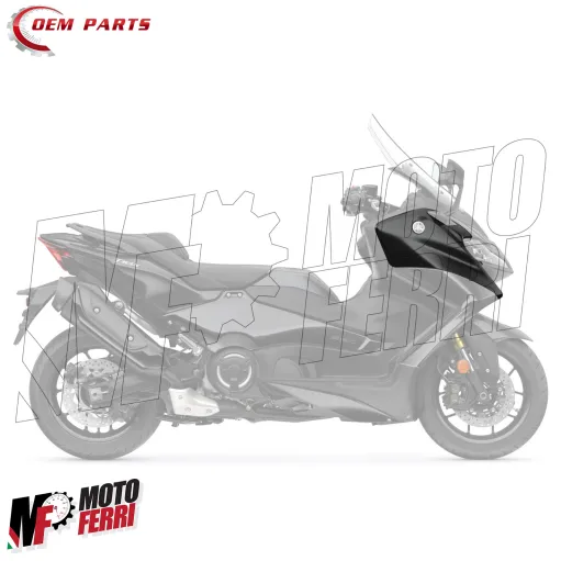 MF8476 Carena Anteriore Destra Nero Opaco Yamaha TMax 560 - 2022 2023 2024
