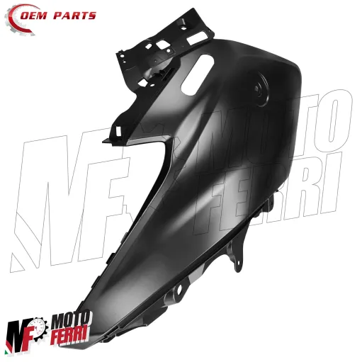 MF8477 Carena Anteriore Sinistra Nero Opaco Yamaha TMax 560 - 2022 2023 2024