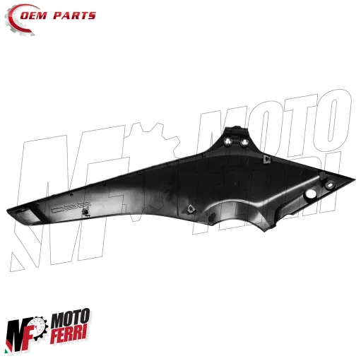 MF8479 Carena Destra Tunnel Centale Nero Lucido Yamaha TMax 560 2022 2023 2024