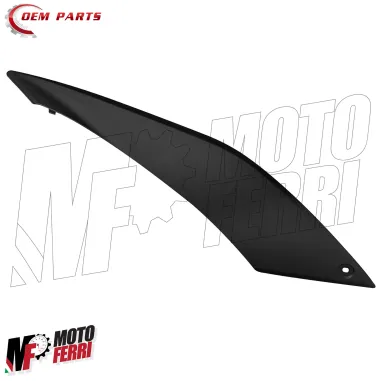 MF8480 Spoiler Sotto Pedana Destro Nero Opaco Yamaha TMax 560 2022 2023 2024