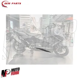 MF8483 Spoiler Sotto Pedana Destro Grigio Nardò Yamaha TMax 560 2022 2023 2024 2