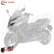 MF8485 Carena Scudo Anteriore Grigio Nardò Lucido Yamaha TMax 560 2022 2023 2024