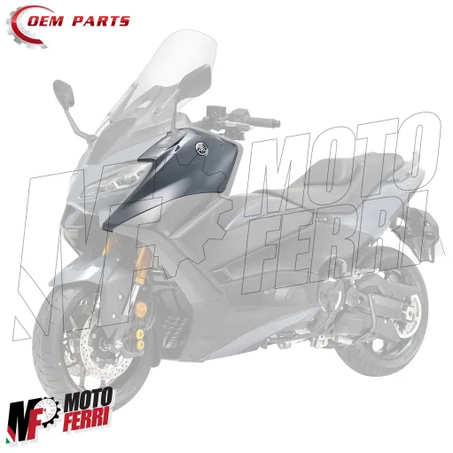 MF8486 Carena Anteriore Sinistra Grigio Nardò Yamaha TMax 560 - 2022 2023 2024