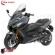 MF8488 Carena Codino Posteriore Yamaha TMax 560 2022 2023 2024 - Grigio Nardò