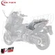 MF8490 Carena Posteriore Sinistra Grigio Nardò Yamaha TMax 560 - 2022 2023 2024