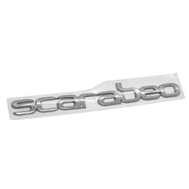 MF6338 Adesivo Carena Posteriore Cromata Originale Aprilia Scarabeo 50 2014/2018