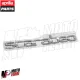 MF6338 Adesivo Carena Posteriore Cromata Originale Aprilia Scarabeo 50 2014/2018