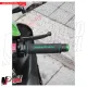 MF5023 Manopole Barracuda Racing Nero Verde Universale Moto Kawasaki Ninja Z900