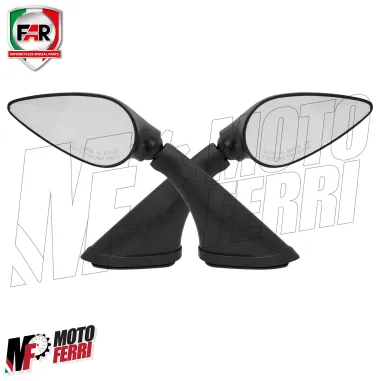MF8499 Specchietti FAR Sport Destro Sinistro Yamaha TMax 500 dal 2001 al 2007