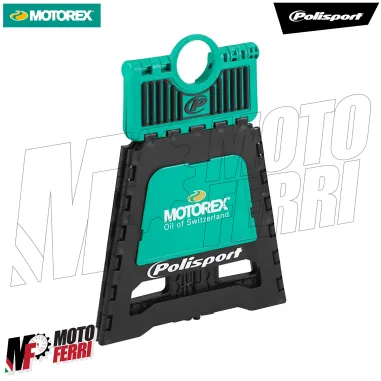 MF8500 Cavalletto Motorex Polisport Pieghevole Alza Moto Cross Enduro Motard