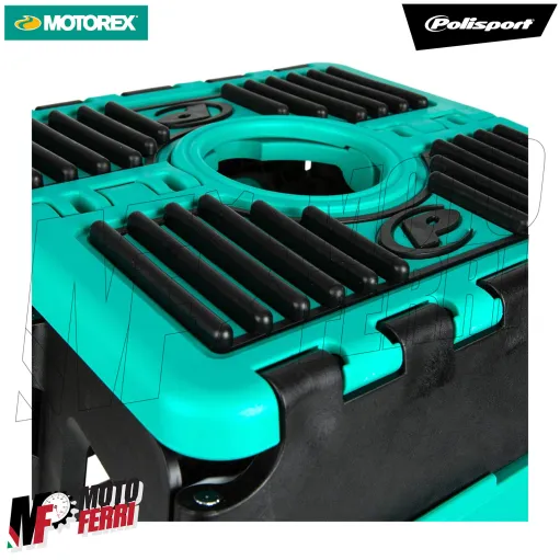MF8500 Cavalletto Motorex Polisport Pieghevole Alza Moto Cross Enduro Motard