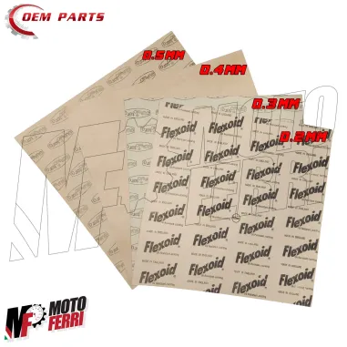 MF8502 Kit 4 Fogli Carta Guarnizioni 480x480mm Carta 0.2 / 0.3 / 0.4 / 0.5 mm