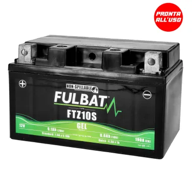 MF8503 Batteria FulBat Gel YTZ10S Yamaha YZF R1 dal 2004 al 2014 Pronta all'uso