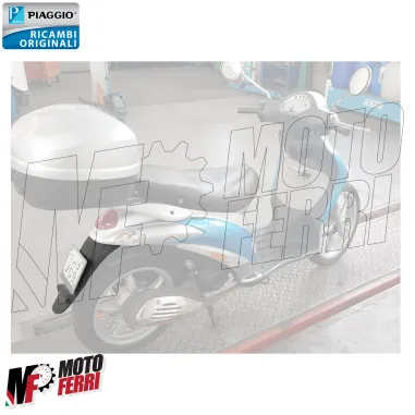 MF8513 Parafango Portatarga Posteriore Piaggio Liberty / RST / S 50 1997 - 2008