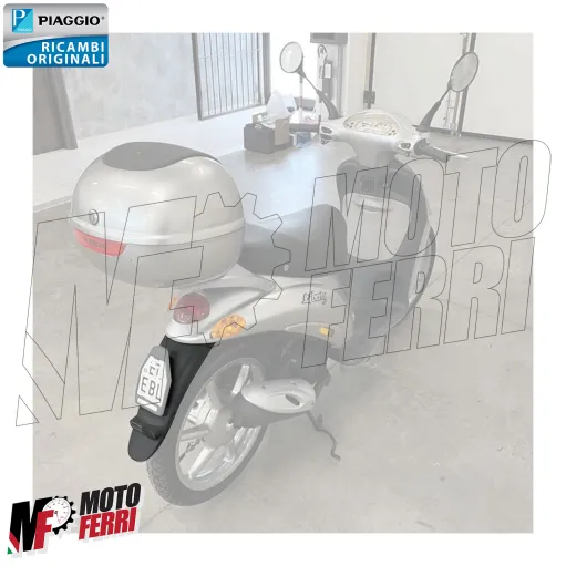 MF8513 Parafango Portatarga Posteriore Piaggio Liberty / RST / S 50 1997 - 2008