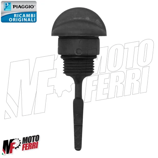 MF8516 Tappo Asta Olio Motore Originale Vespa GTS 300 250 125 dal 2005 al 2024