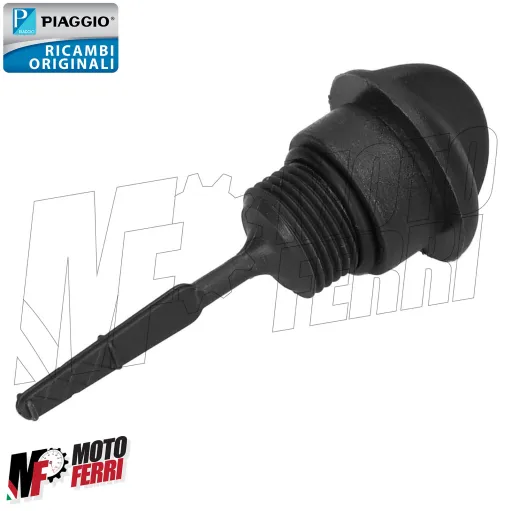 MF8516 Tappo Asta Olio Motore Originale Vespa LX / S 125 150 dal 2006 al 2012