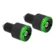 MF7051 Stabilizzatori Manubrio Barracuda B-Lux Verde Nero CNC Universale Moto