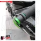 MF7051 Stabilizzatori Manubrio Barracuda B-Lux Verde Nero CNC Universale Moto