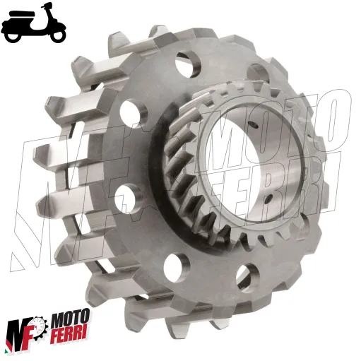 MF7209 Pignone Frizione Z 23 Denti 8 Molle Vespa PX PE COSA 200 Millenium Large