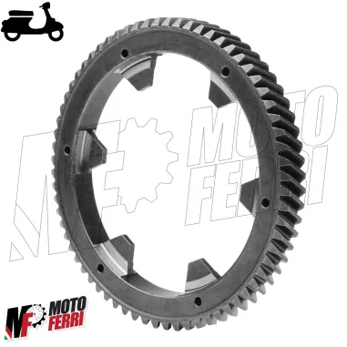 MF8529 Corona Primaria Z 65 Denti Vespa 200 PX PE Arcobaleno Millenium