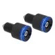 MF8533 Stabilizzatori Manubrio Barracuda B-Lux Blu Nero CNC Universale Moto