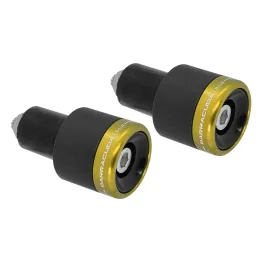 MF8532 Stabilizzatori Manubrio Barracuda B-Lux Oro Nero CNC Universale Moto