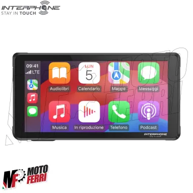 MF8534 Carplay Interphone RideSync display touch 5.5 Android Apple Moto Scooter