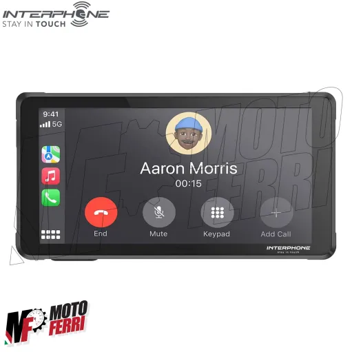 MF8534 Carplay Interphone RideSync display touch 5.5 Android Apple Moto Scooter