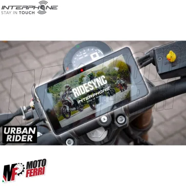 MF8534 Carplay Interphone RideSync display touch 5.5 Android Apple Moto Scooter