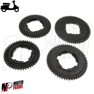 MF8535 Kit Ingranaggi Cambio 4 Velocita Vespa 50 125 Special ET3 Primavera PK