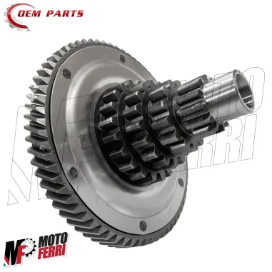 MF8543 Ingranaggio Albero Cambio Completo Z 12 13 17 21 - Z 68 Vespa PX 125 150